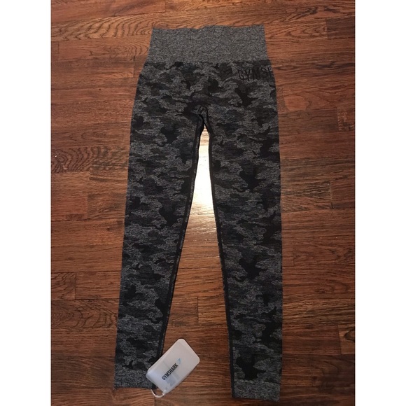 Gymshark Pants - GYMSHARK NWT Camo Seamless